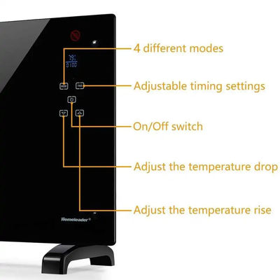 1KW رابط حراري لوحة حرارية منزلية سخانات كهربائية مثبتة على الحائط ODM